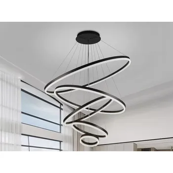 Nástěnné svítidlo LED svítidlo + dálkový ovladač 210W - J4330/B