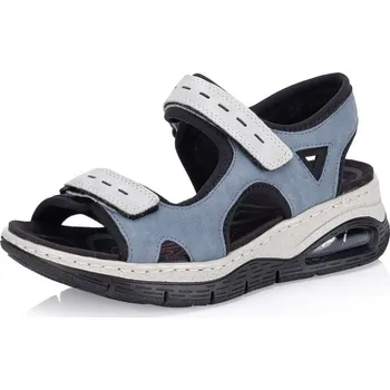 Dámské sandále Dámské sandály RIEKER 67666-10 modrá S5 37