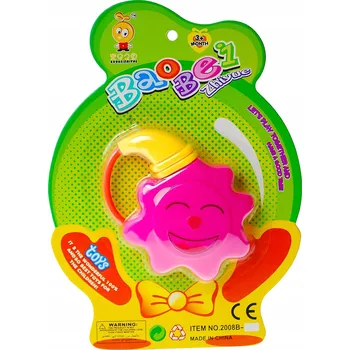 Hračka pro děti chrastítko 2008B-014 hvězdička