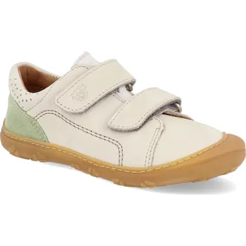 Barefoot dětské tenisky Ricosta - Pepino Tommy off white M béžové Velikost: 26