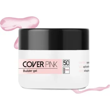 Lak na nehty Mistero Milano - Builder gel - SIMPLE SHAPE GEL COVER PINK 50g