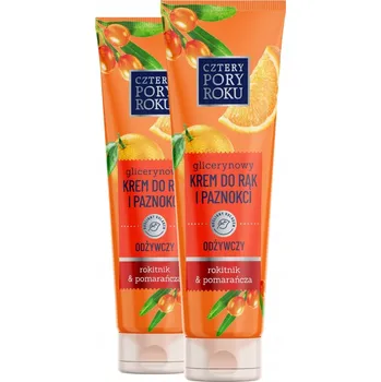 Péče o ruce Cztery Pory Roku Vyživující krém na ruce a nehty 130ml x2 Kusy