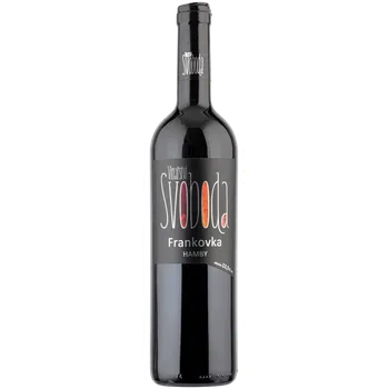 Víno Svoboda Frankovka HAMBY Pozdní sběr 2021