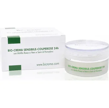 Pleťový krém BiCroma BIO-KRÉM NA CITLIVOU PLEŤ - KUPERÓZA 24h 50 ml