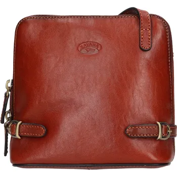 Kabelka Kožená dámská crosbody kabelka Katana Essi - hnědá