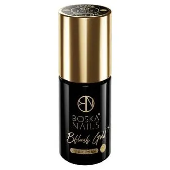 Lak na nehty Gel lak Bflash Gold no 392 Boska Nails 6 ml