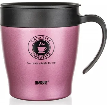 Termohrnek termohrnek 330ml TAZZA nerez/PH RŮŽ