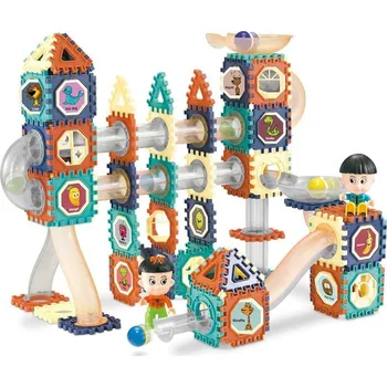 Kuličková dráha Bavytoy Kuličková dráha stavebnice 156 ks