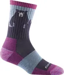 Dámské ponožky Bear Town Micro Crew Lightweight with Cushion 38-40 fialové