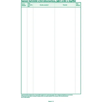 Tiskopis Stavební deník 3x43 listů A4 propis PaM 1026