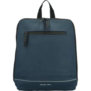 Městský batoh Trendy dámský pogumovaný batoh Alayos, tmavě modrý