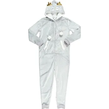Dámský overall Onesie Owl šedý overal velikost S