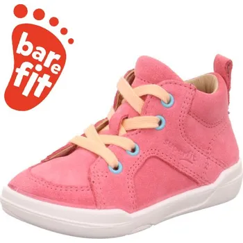 SUPERFIT BAREFIT dětská celoroční obuv SUPERFREE NAPPA rosa/orange 1-000539-5530 Velikost: 22