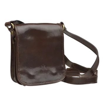 Kabelka NovaKabelka.cz Dámská kožená kabelka přes rameno Vito Piccolo Cafe