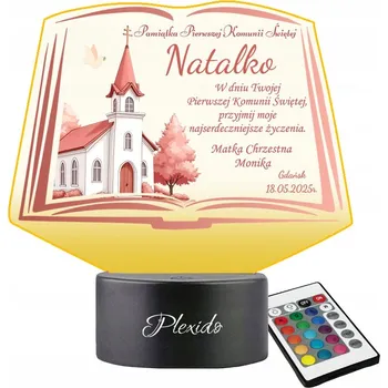 Lampička Plexido vícebarevná Noční lampa