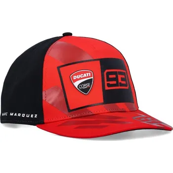 Kšiltovka kšiltovka Marc Marquez - DUCATI Corse (červená,černá)