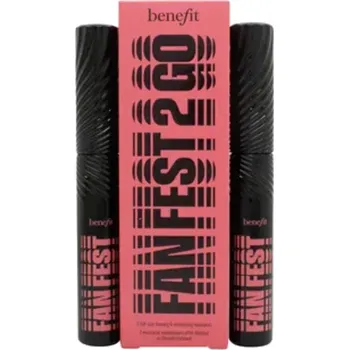 Kosmetická sada Benefit Fan Fest Fanning & Volumizing Mascara Duo - Sada řasenek