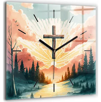 Hodiny Nástěnné hodiny SacroArte, vícebarevné, 60 cm