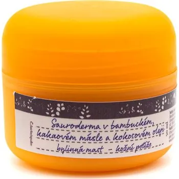 Bylinná léčivá mast Alta Herba Sauroderma v bambuckém, kakaovém másle a kokosovém oleji – mast 50ml