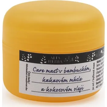 Bylinná léčivá mast Alta Herba Care mast nejen na opruzeniny v bambuckém, kakaovém másle a kokosovém oleji 50ml