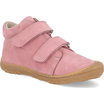 Barefoot dětské kotníkové boty Ricosta - Pepino Chrisy mallow M růžové Velikost: 26