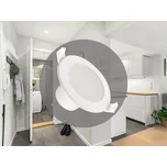 LED svítidlo 7W / IP44 / DR01 / SMD / 4000K / WH - LDL153