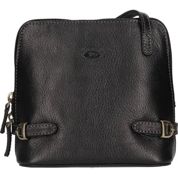 Kabelka Kožená dámská crosbody kabelka Katana Essi - černá