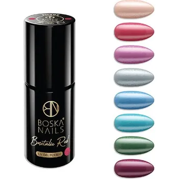 Lak na nehty Sada Gel laků BMETALIC