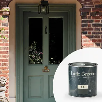 Little Greene Barva na dveře a zárubně - Venkovní - Matná - Akryl 1L - Intelligent Exterior Eggshell Vyberte odstín:: Deep Space Blue (207)