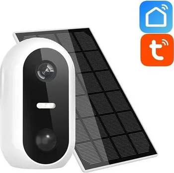 IP kamera Solight VENKOVNÍ IP KAMERA WIFI S APLIKACÍ V ČEŠTINĚ + SOLÁRNÍ PANEL
