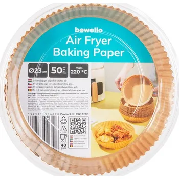 Pečicí papír Papír na pečení do horkovzdušné fritézy 50ks - kruh ø23cm