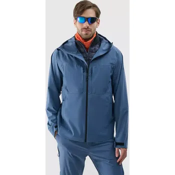 Pánská casual bunda Pánská bunda 4F 4FWSS25TTJAM711 DENIM L