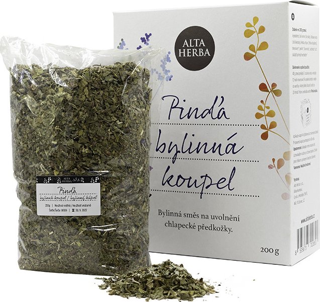 Pinďa bylinná koupel 200 g