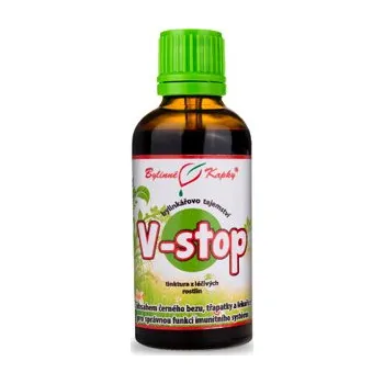 Doplněk stravy Bylinné kapky, s.r.o. V-stop bylinné kapky, tinktura 50ml