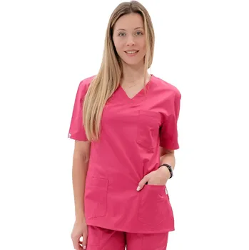 Zdravotnický oděv Perlička® Zdravotnická košile LORA SATTÉ Cyklámen Barva: Cyklámen, Velikost: 52
