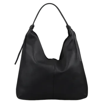 Kabelka NovaKabelka.cz Kožená italská kabelka Ines Nera