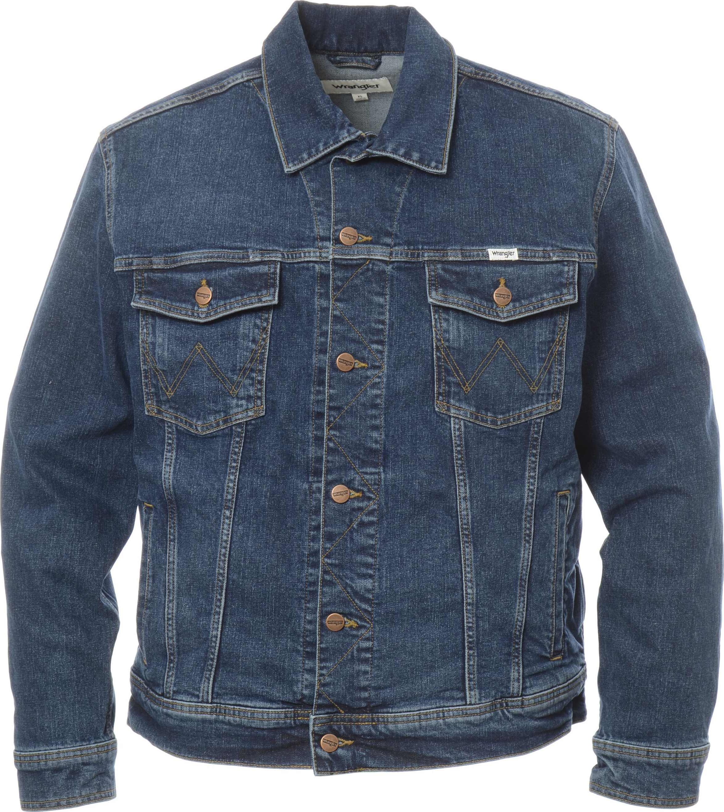 Wrangler bunda Classic Meadow Haze Tmavě modrá XL