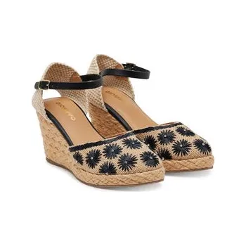 Dámské baleríny Espadrilky Gioseppo Bennett 74861-P Černá 38