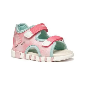 Dámské sandále Sandály Geox B Sandal Iupidoo B5517A 0AS54 C7337 Růžová 21
