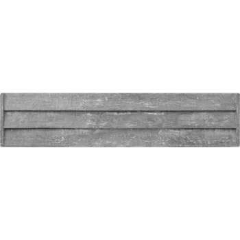 Ztracené bednění Betonová deska rovná jednostranná - skládané dřevo - Grafit