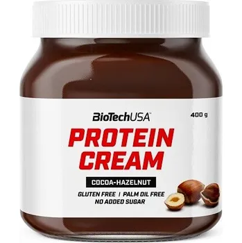 Protein BioTech USA Protein Cream 400 g slaný karamel