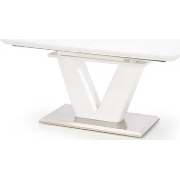 Jídelní stůl Intesi Skládací stůl Venom bílý lesk