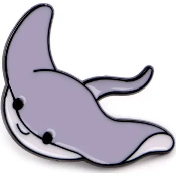 Brož Brož / odznak mořský svět, barva 3 fialová nejsvětlejší