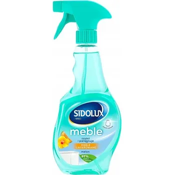 SIDOLUX MEBLE Čisticí a ošetřující přípravek na lakovaný nábytek MELOUN, 500 ml
