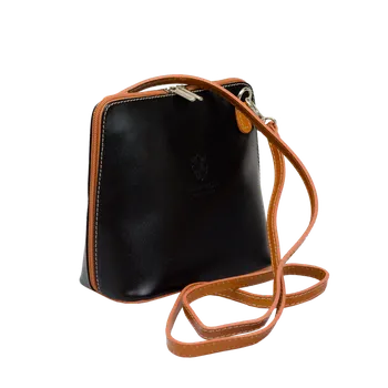 Kabelka NovaKabelka.cz Kožená italská crossbody kabelka Grana Nera Camel