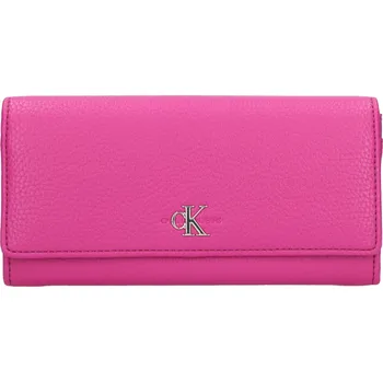 Peněženka Dámská peněženka Calvin Klein Jeans Brendas - sytě růžová