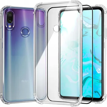 Pouzdro na mobilní telefon Zadní Kryt Hello Case pro Xiaomi Redmi Note 7 Pro bezbarvý