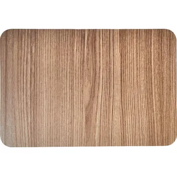 Koupelnová předložka Intesi ultra savý koupelnový kobereček z mikrovlákna hnědý Wood 40x60 cm moderní