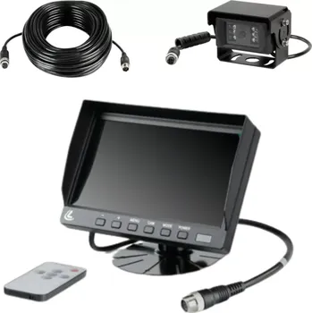 Couvací kamera Couvací kamera s LCD monitorem 7", pro kamiony a dodávky, 10-32V