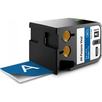 Pásek do tiskárny Páska Dymo XTL, 54mm (vinyl) modrá, bílý tisk, 7m